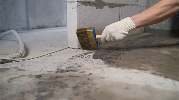 SJ Waterproofing Pros Exterior Waterproofing coverage map for Covington, VA and surrounding area